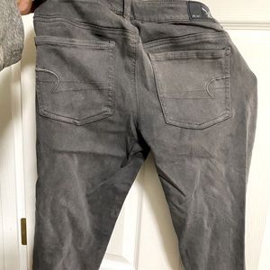 American eagle gray jeans